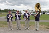  - Entertainment at Bagby Airfield's May Fly-In in 2007. - by Malcolm Clarke