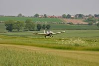  - Fishburn Airfield, Co Durham, UK in 2006 with Rallye G-BCXB taking off from 26. - by Malcolm Clarke