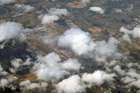  - Just a glimpse of London Heathrow through the clouds, on a return flight to Newcastle from Jersey in 2009.. - by Malcolm Clarke