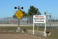  @ Lone Star Executive Airport - Army helicopter crossing point at the Lone Star Executive Airport - Conroe, Texas - by Zane Adams