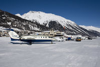  @ St. Moritz-Samedan Airport - Overview of the apron - by Andy Graf-VAP
