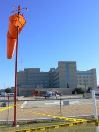  @ Denton Regional Medical Ctr - Flow Campus Heliport - Care Flite at the Denton Regional Medical Center - by Zane Adams