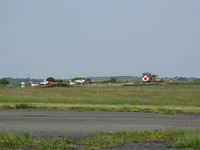  - Grob Vigilant T.1's of 636 Volunteer Gliding School based on the disused portion of Runway 33/15 - by Roger Winser