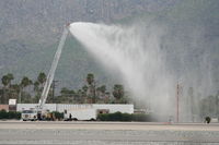  - Palm Springs Fire Department training at KPSP. - by Mark Kalfas