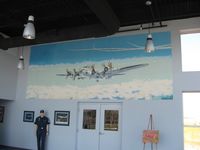  @ Grimes Field Airport - Some of the artwork at the Champaign Aviation Museum - by Bob Simmermon