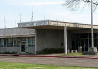  @ Shreveport Downtown Airport - Front entrance to the terminal at Shreveport's Downtown Airport. - by paulp