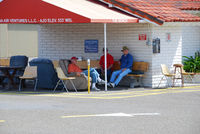  - Saturday afternoon airplane watching at The Bench - by Marty Kusch