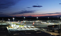 - sunset; view from parking #3; with SP-LDC and OH-LKN - by Jetfreak
