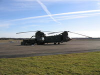  - RAF Chinook HC.2 gets a new starboard engine - by Roger Winser