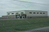  @ Grimes Field Airport - The new Champaign Aviation Museum as seen from US 68 in Urbana, Ohio. - by Bob Simmermon