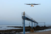  - Binter ATR72 on early morning approach at Arrecife , Lanzarote in March 2010 - by Terry Fletcher