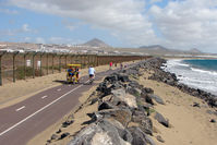  - Perimeter acces along all of the eastern side of Arrecife airport - by Terry Fletcher