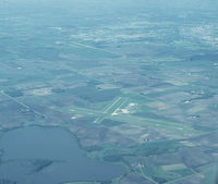  @ Mankato Regional Airport - Looking west toward the airport. Taken from N7680U. - by GatewayN727