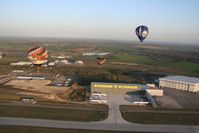 - Stansted, closed by volcanic ash, provides an opportunity for balloon flight - by Pete Hughes
