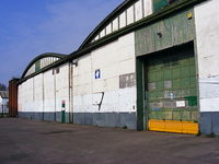  - Belfast Truss Hangars at Hooton Park, built in 1917 - by Chris Hall