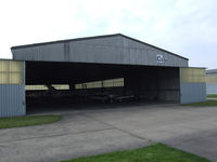  - Hangar at St. Gallen-Altenrhein airfield, seen from the back side - by Ingo Warnecke