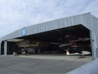  - The sailplane-hangar at St. Gallen-Altenrhein airfield, seen from the back side - by Ingo Warnecke