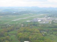  @ Tri-cities Regional Tn/va Airport - Approaching from the NE for 23. - by Bob Simmermon