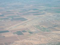  - Luke airforcebase  as we fly from Los Angeles to Phoenix. - by ghans