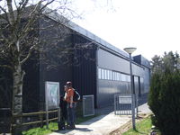  @ Dahlemer Binz Airport - hangars in the eastern part, seen from the airfield restaurant - by Ingo Warnecke