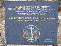  - Memorial dedicated to the squadrons that were based at Dunkeswell during the second world war - by Chris Hall