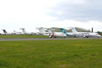  @ Kemble Airport - Kemble is becoming Bae 146 City !!! - by Terry Fletcher