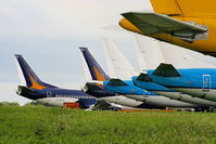  - parked up in the scrapping area at Kemble - by Chris Hall
