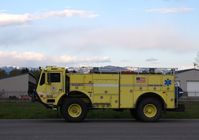  @ Sandpoint Airport - Fire/ crash rescue - by Mark Pasqualino