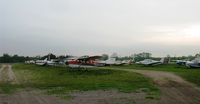  - Visible here are 3 of the 4 tie-down rows at 8Y6. - by Kreg Anderson