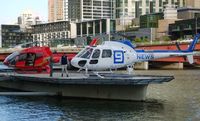  @ Yarra Bank Heliport Airport - Yarra Bank Heliport, Melbourne, Victoria, Australia. Two place helipad located right within the Melbourne Central Business District, and across the river from Crown Casino. - by red750