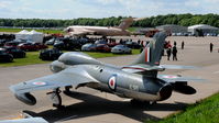  - Hawker Hunter T.7 Fighter and Handley Page Victor K.2 at Bruntingthorpe Cold War Jets Open Day - May 2010 - by Eric.Fishwick