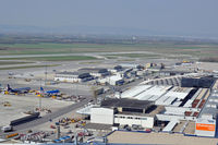 - Tower view to the GAC East and the Cargo Center - by Christopher Hauser