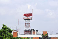  @ Don Muang International Airport (Old Bangkok International Airport) - Radar antenna from distance ... still operational! Geotagged. - by BigDaeng