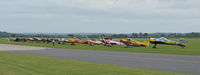  @ Duxford Airport - Contestants at The Duxford Trophy Aerobatic Contest, June 2010 - by Eric.Fishwick