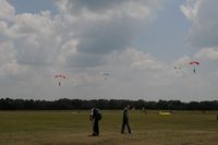 - Skydivers at Zephyrhills FL - by J.G. Handelman