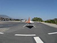  - Wind Tetrahedron, adjacent Helipad, Midfield-south. - by Doug Robertson