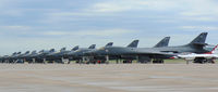  - B-1B flight line at Dyess AFB - by Zane Adams