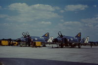  - Phantom FG.1 aircraft of 767 NAS on the apron at RNAS Yeovilton (HMS Heron) Air Day in the 1970's - by Roger Winser