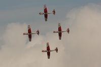  - Taken at the Royal International Air Tattoo 2009 - PC-7 Team display - by Steve Staunton