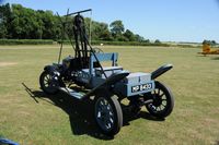  - 1920 Hucks Starter - Based on a model T Ford - It is used to start the Hawker Hind Aircraft (640 hp. V-12 Rolls Royce Kestrel engine.) at Shuttleworth American Air Display 4th. July 2010 - by Eric.Fishwick
