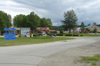  @ Talkeetna Airport - Entrance to Talkeetna Airport with all the sightseeing company signs - by Terry Fletcher