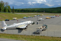  @ Wasilla Airport - Wasilla Airport, Wasilla, Alaska, United States - a view of a a small part of the large ramp at Wasilla - by Terry Fletcher