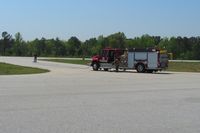  @ Franklin County Airport - Blocking the only ramp taxiway in advance of air ambulance arrival - who knows why. - by Bob Simmermon