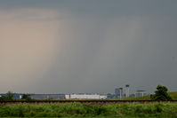 - Heavy rain showers at DuPage Airport  - by Mark Kalfas