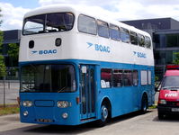  - Leyland Atlantean/MCW preserved at the Brooklands Museum in BOAC colours - by Chris Hall