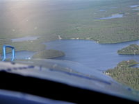  - Alaska West Air Dehavilland DHC-3, N87AW on approach to 2R3 (Island Lake-Kenai, AK). - by Mark Kalfas