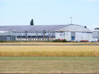  - one of the original WWII hangars at Wellesbourne which is now part of an industrial estate on the eastern side of the airfield - by Chris Hall