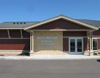  - The Arrivals/Departures building in Menomonie, WI. - by Kreg Anderson