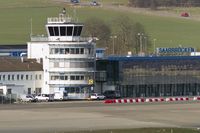  - control Tower, seen from the southwest - by Friedrich Becker
