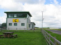  - Modern control tower at Haverfordwest Airport. - by Roger Winser
